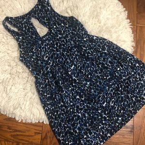 Leopard Blue dress from UO